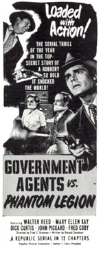 Ad for "Government Agents vs. Phantom Legion".