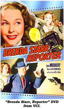 DVD of "Brenda Starr, Reporter" from VCI.