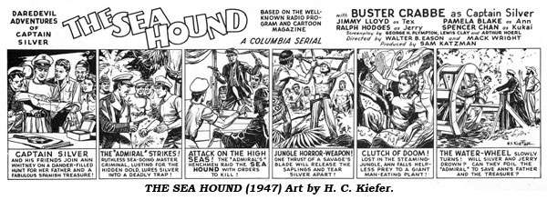 The Sea Hound (1947) Art by H. C. Kiefer.