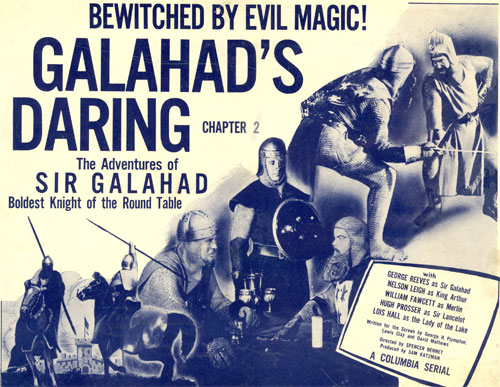 Title card for Chapter 2 of Adventures of Sir Galahad".