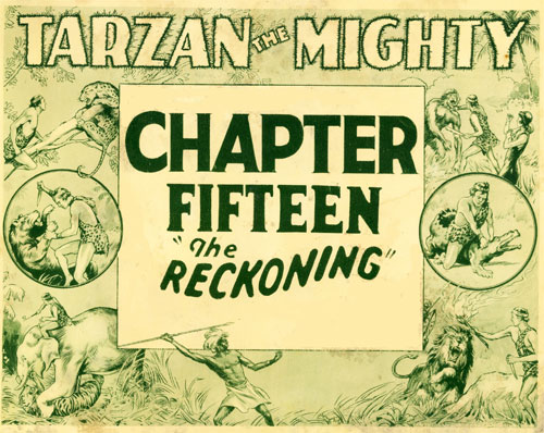 Title Card for "Tarzan the Mighty".