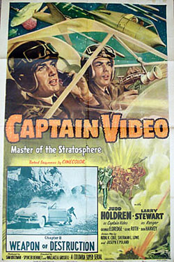 Poster for "Captain Video".