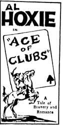 Al Hoxie in "Ace of Clubs"