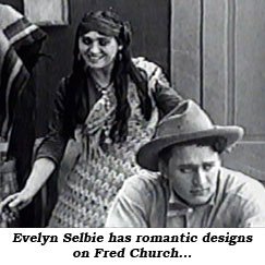 Evelyn Selbie has romantic designs on Fred Church...