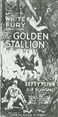 "Golden Stallion" poster.