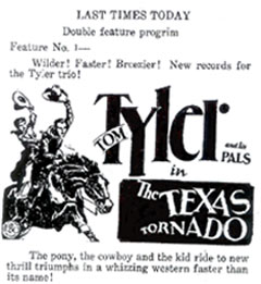 "Texas Tornado" ad