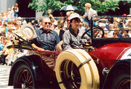 Gene Autry was Grand Marshal for the parade.