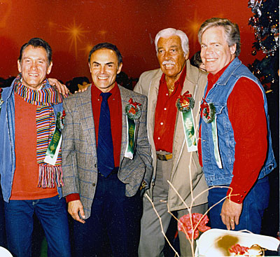 Christmastime with Earl Holliman, John Saxon, Cesar Romero and Doug McClure. 