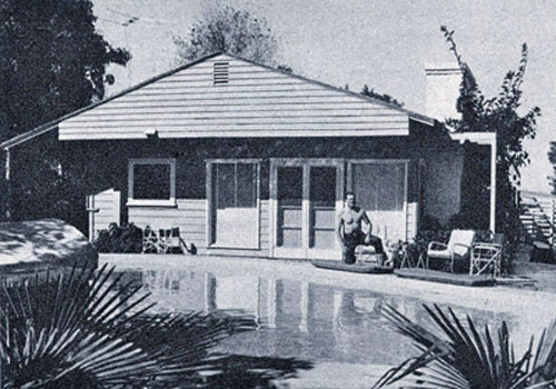 Allan “Rocky” Lane at home. (Courtesy Billy Holcomb.) 