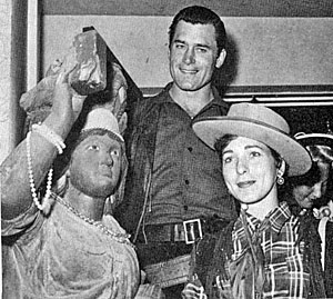 Clint Walker with wife Verna and...you tell me!!!! 