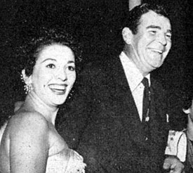 Rod Cameron out on the town with wife Angela in 1954. 