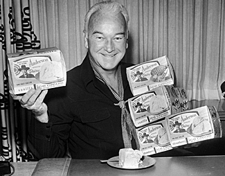 Hopalong Cassidy endorses Anderson Ice Cream. 