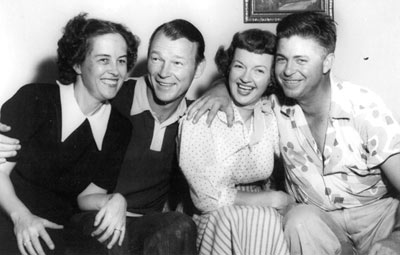 Roy and Dale with Dale’s brother, Walter Hillman Smith and his wife Bennie Merle Smith. (Thanx in part to Janey Miller, Mike Johnson.)