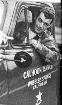 Cars of the Stars: Doesn’t compare with some of the above, but Rory Calhoun likes it for getting around his ranch. 