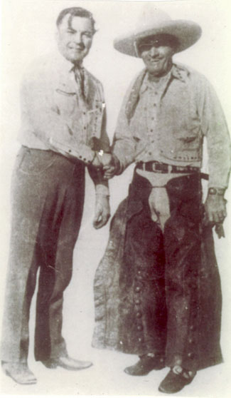 In the late ‘20s Buck Jones and Tom Mix were two of the top western stars.
