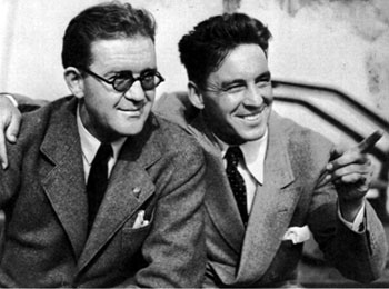 Good friends...director John Ford and actor George O’Brien.