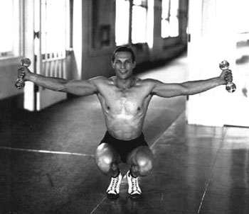 Tom Tyler always kept in shape. In 1928 he won the Amateur Athletic Union (AAU) Heavyweight Weight Lifting Championship by lifting 760 pounds, a record that stood for 14 years.