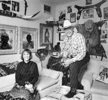 Monte and Joanne Hale at home in 1984.