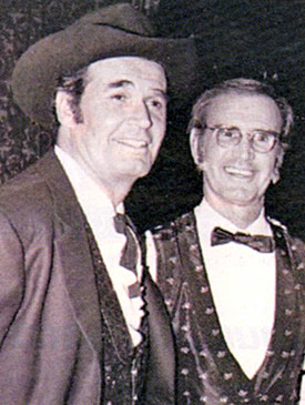James “Maverick” Garner with his brother Jack Edward Garner. Jack appeared in more than 60 episodes of the “Rockford Files” as well as small parts on “Daniel Boone”, “Gunsmoke”, “Bret Maverick” and “Maverick”. Jack was a former minor league baseball player for the Pittsburgh Pirates and one-time singer in the house band at the Coconut Grove in L.A.