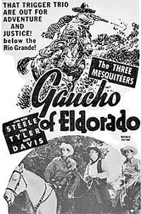 Ad for "Gaucho of Eldorado".