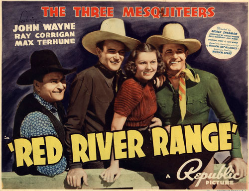 Title Card to "Red River Range".