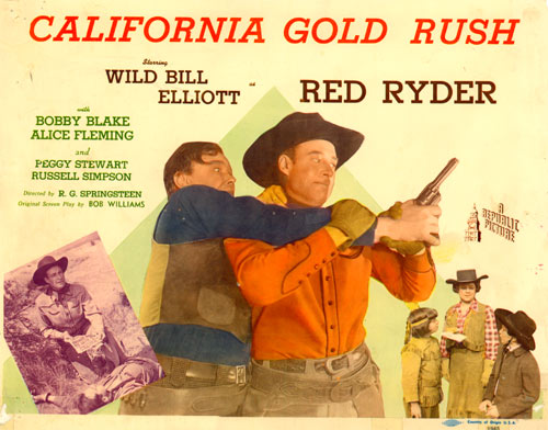 Title Card for "California Gold Rush".