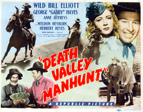 Title card from "Death Valley Manhunt".