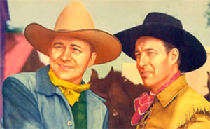 Tex Ritter and Bill Elliott.