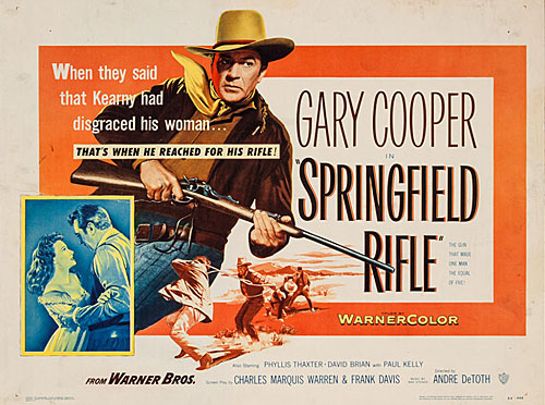 Gary Cooper in "Springfield Rifle".