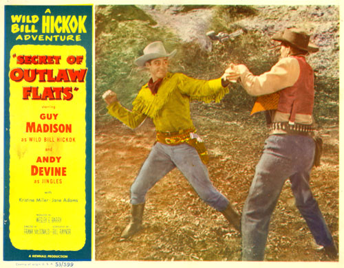 Wild Bill Hickok in "Secret of Outlaw Flats".
