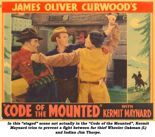  ... foils Northwoods bandits. Ann Sheridan, on loan-out from Paramount