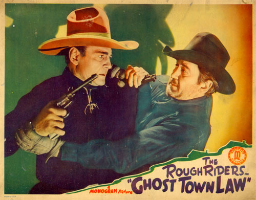 The Rough Riders in "Ghost Town Law".