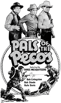 Ad for "Pals of the Pecos".